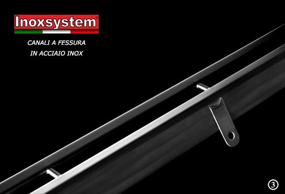 canali a fessura in acciaio inox