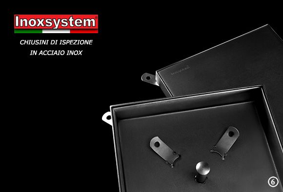 chiusini di ispezione in acciaio inox