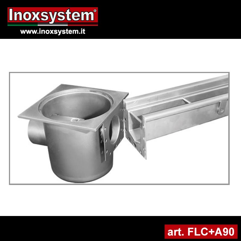 Connection flanges for transport and installation of channels