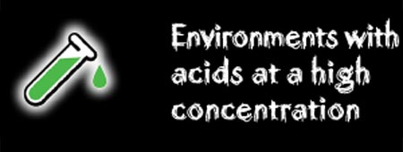 Inoxsystem Environments with acids at a high concentration
