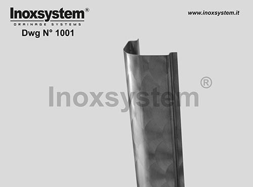 Stainless steel radius bend outer corner guards with impost for tiles