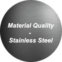Material quality - Stainless steel