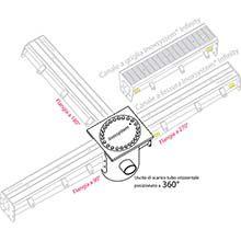 Disegno chiusini a scarico orizzontale sifonati con cestello comprensivo di una flangia Inoxsystem Infinity