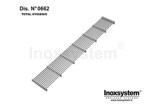 Rejillas Total Hygienic multislot anti-tacón y antideslizante malla 160x8