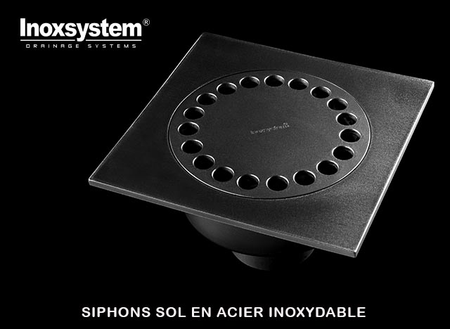 Siphon de sol avec sortie verticale - DYKA webshop