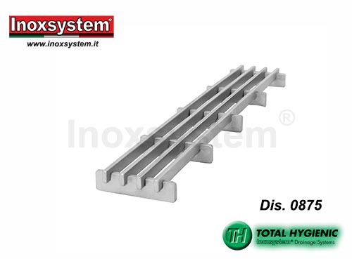 Rejilla en acero inoxidable Multi-slot Design - Antibacteriana